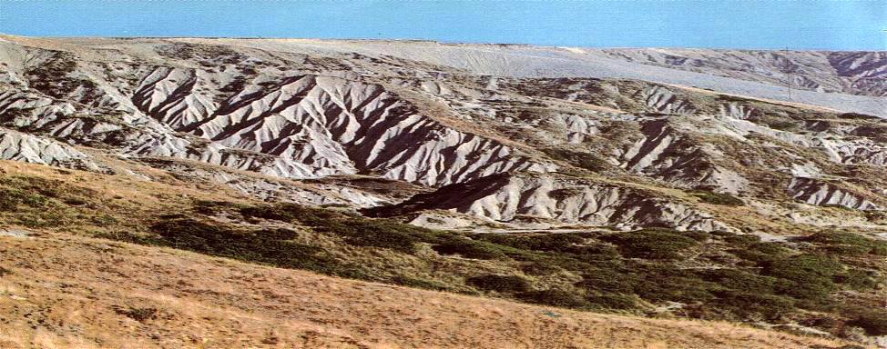 CROTONE: paesaggio particolarmente arido di alcune zone della campagna della provincia di Crotone